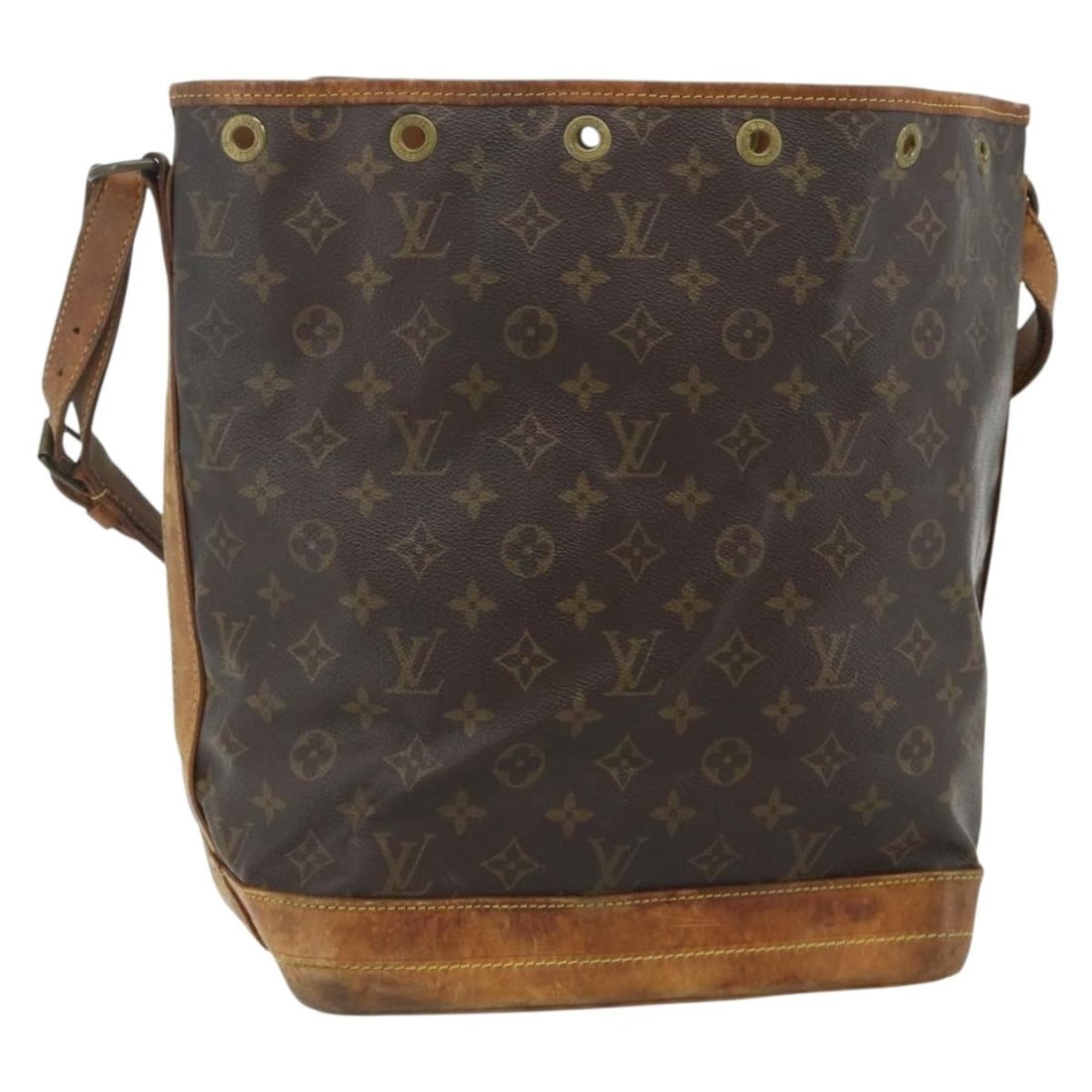 Louis Vuitton Noe Monogram Canvas Shoulder Bag M42224: Louis Vuitton Noe Monogram Canvas Shoulder Bag M42224 This Louis Vuitton Noe shoulder bag, model M42224, features the iconic Monogram Canvas exterior and is designed for women. The bag is made in Fran