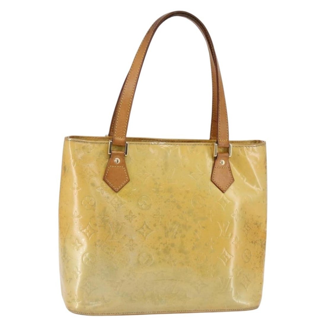 LOUIS VUITTON Monogram Vernis Houston Hand Bag Gris M91053 Auth: LOUIS VUITTON Monogram Vernis Houston Hand Bag Gris M91053 Auth Elevate your accessory collection with the LOUIS VUITTON Monogram Vernis Houston Hand Bag in a sophisticated Gris color. Crafted in Fran