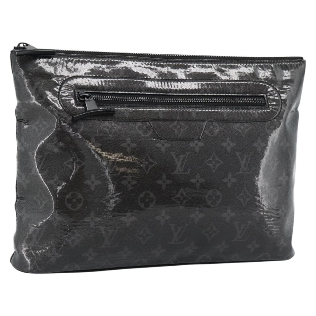 Louis Vuitton Pochette Cosmos M63373 Black Monogram Eclipse Clutch (1 of 18)