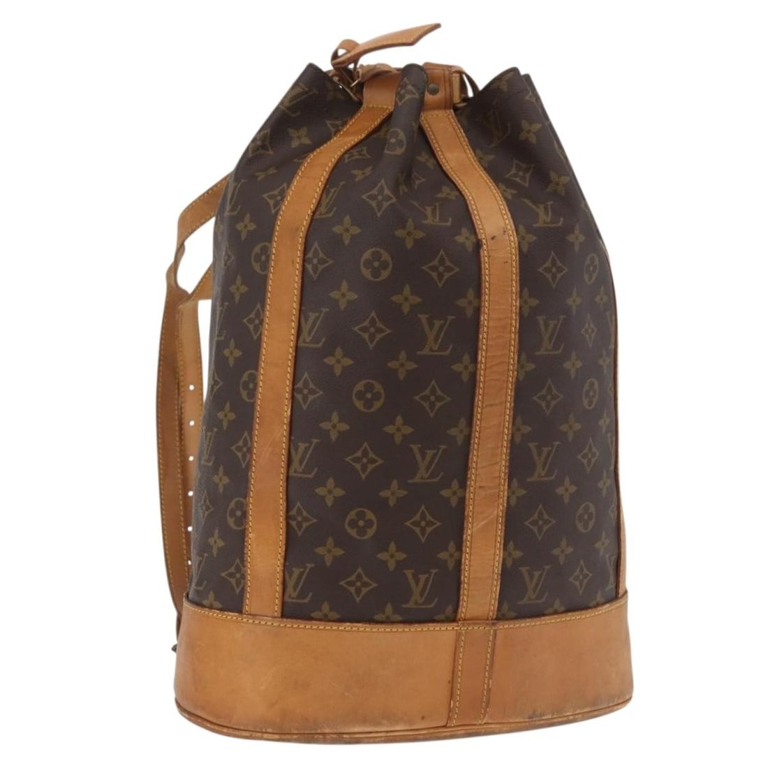Louis Vuitton M42244 Randonnee GM Monogram Canvas Shoulder Bag: Louis Vuitton M42244 Randonnee GM Monogram Canvas Shoulder Bag Louis Vuitton Monogram Randonnee GM shoulder bag in Monogram Canvas, made in France. It comes with a name tag and pouch, and the listed p