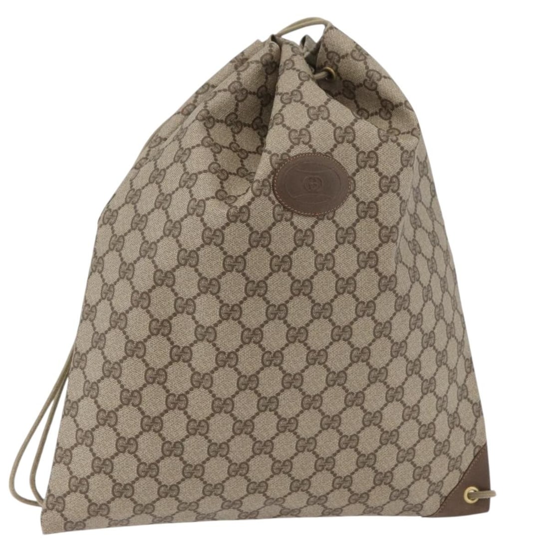 Gucci GG Supreme Beige Gold Shoulder Bag Italy: Gucci GG Supreme Beige Gold Shoulder Bag Italy This GUCCI GG Supreme shoulder bag features a beige and gold color scheme and is crafted from PVC leather and GG canvas. Made in Italy, the bag offers a 