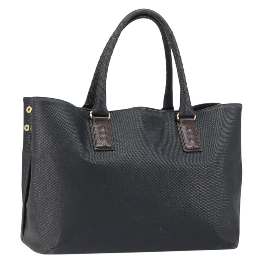 BOTTEGA VENETA Black Gold Leather Tote Bag Italy Authenticated: BOTTEGA VENETA Black Gold Leather Tote Bag Italy Authenticated This authentic Bottega Veneta tote bag showcases a stunning combination of black leather and gold accents, making it a stylish accessory 
