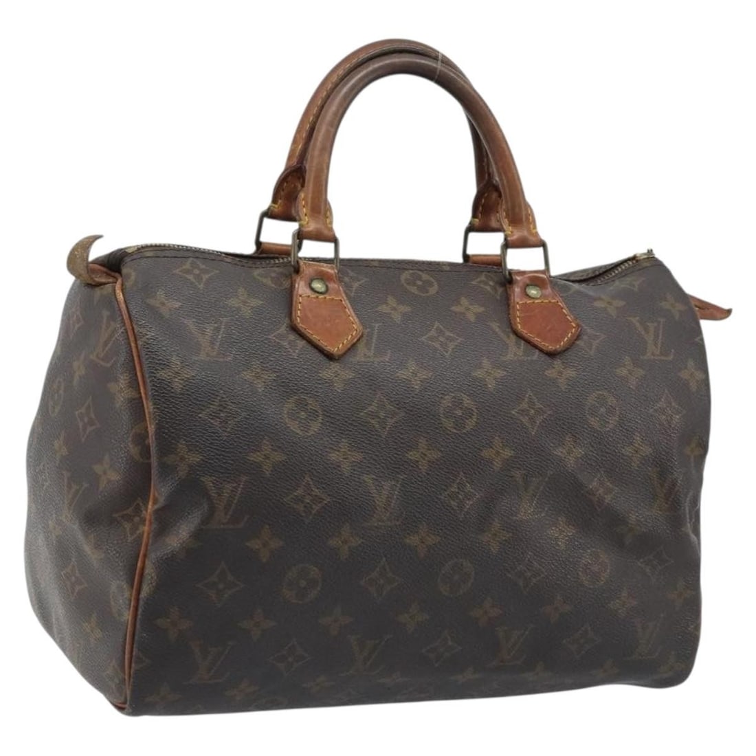 Louis Vuitton Speedy 30 Monogram Canvas Handbag M41526: Louis Vuitton Speedy 30 Monogram Canvas Handbag M41526 Louis Vuitton Speedy 30 handbag in Monogram Canvas, made in France. This item is identified by product no. M41526 and serial no. VI1920. It is of