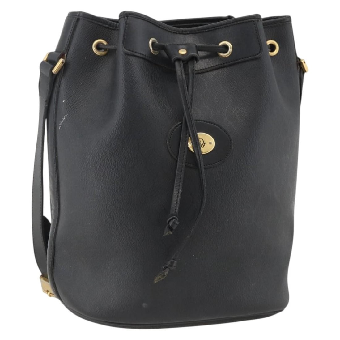 Christian Dior Honeycomb Canvas PVC Leather Shoulder Bag Black Gold: Christian Dior Honeycomb Canvas PVC Leather Shoulder Bag Black Gold Christian Dior shoulder bag in black and gold honeycomb canvas with PVC leather trim. Made in France, this women's bag features a sh