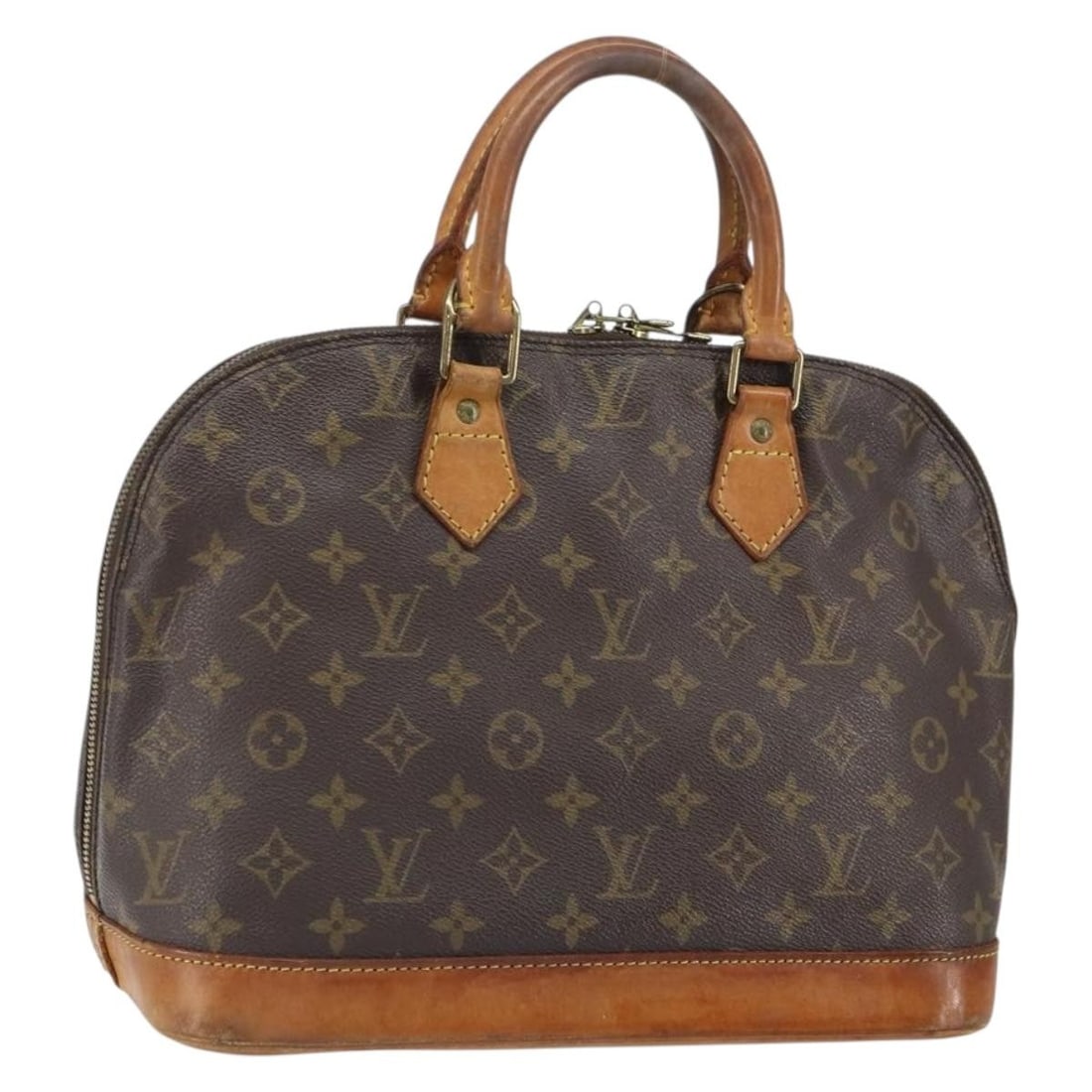 Louis Vuitton M51130 Alma Monogram Canvas Handbag France: Louis Vuitton M51130 Alma Monogram Canvas Handbag France Louis Vuitton Alma hand bag in Monogram Canvas with Monogram exterior color. Made in France, this women's bag measures approximately 31 cm W x 