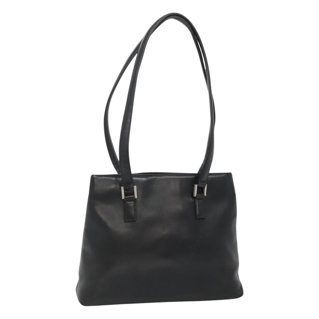 Black Leather Shoulder Bag CHANEL CC France (1 of 18)