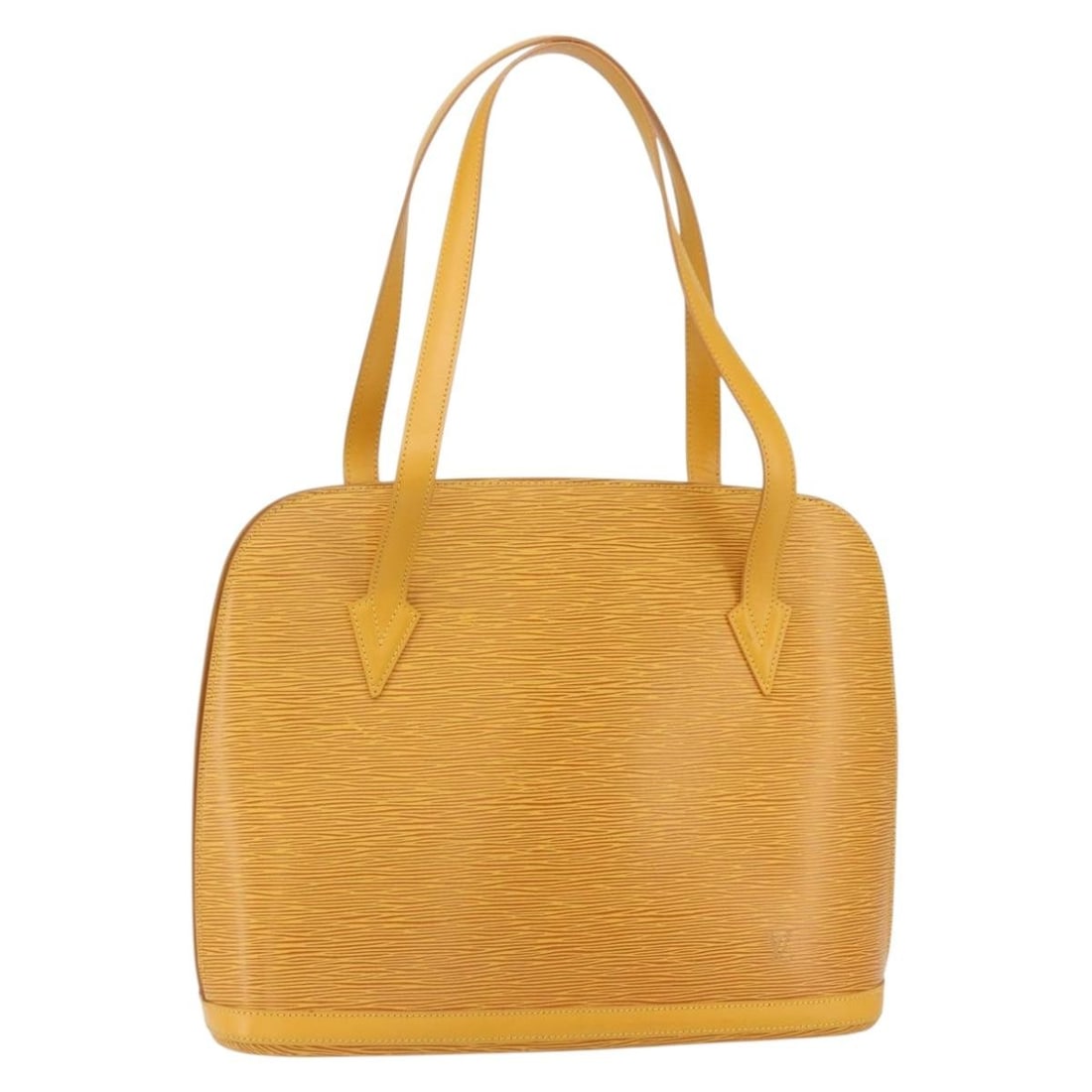 LOUIS VUITTON Epi Lussac Shoulder Bag Yellow M52289 Auth: LOUIS VUITTON Epi Lussac Shoulder Bag Yellow M52289 Auth The LOUIS VUITTON Epi Lussac Shoulder Bag is a stylish accessory crafted from high-quality Epi leather in a vibrant yellow color. This shoulder
