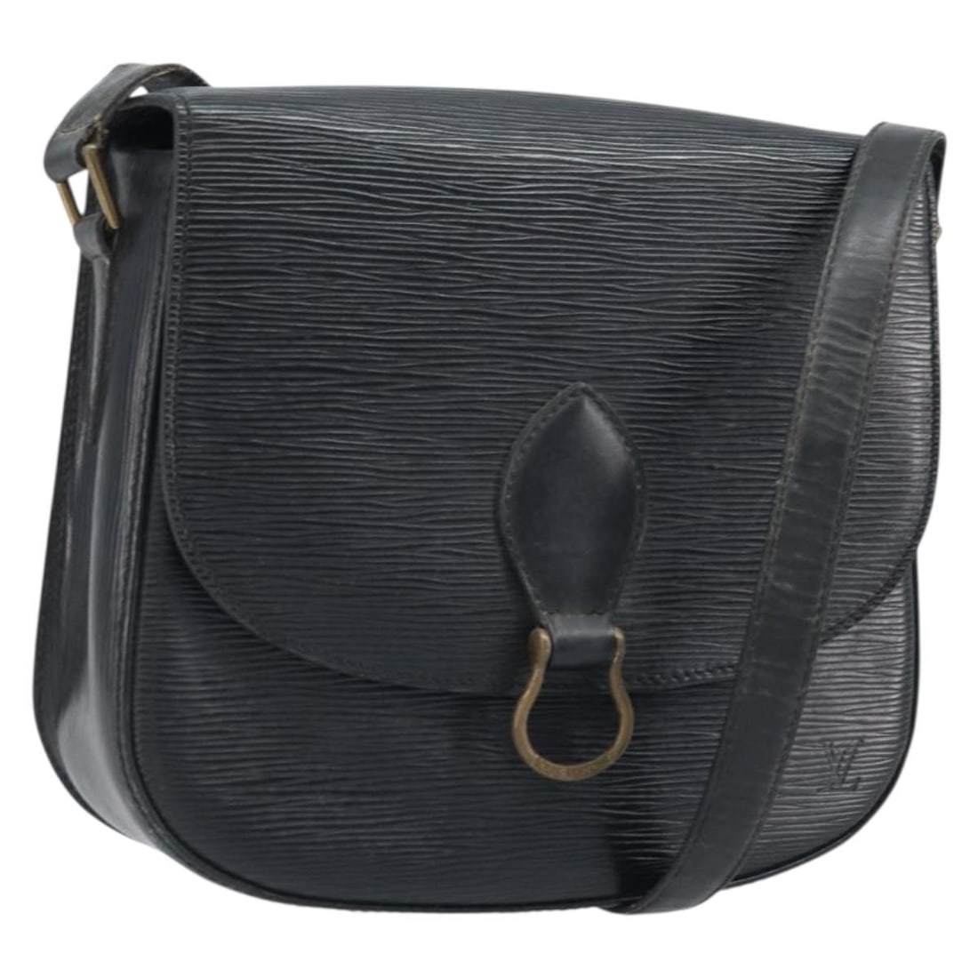 Louis Vuitton M52192 Saint Cloud GM Epi Leather Shoulder Bag Noir: Louis Vuitton M52192 Saint Cloud GM Epi Leather Shoulder Bag Noir Louis Vuitton Epi Saint Cloud GM shoulder bag in Black/Noir, crafted from Epi leather and made in France. This women's shoulder bag me
