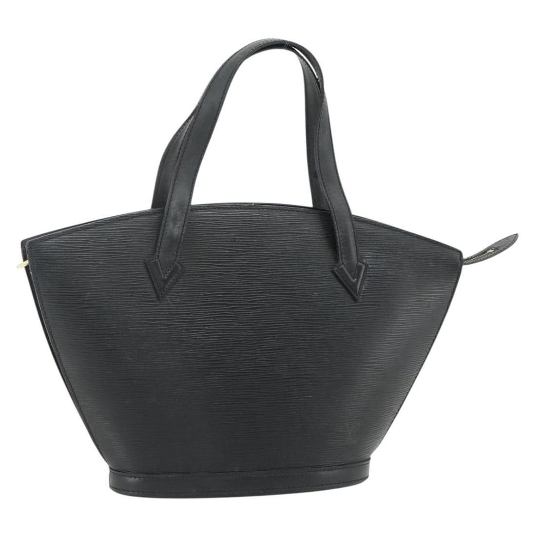Louis Vuitton M52272 Saint Jacques Epi Leather Handbag Black: Louis Vuitton M52272 Saint Jacques Epi Leather Handbag Black Louis Vuitton Saint Jacques hand bag in black Epi leather, made in France. The bag is identified by product number M52272 and serial number