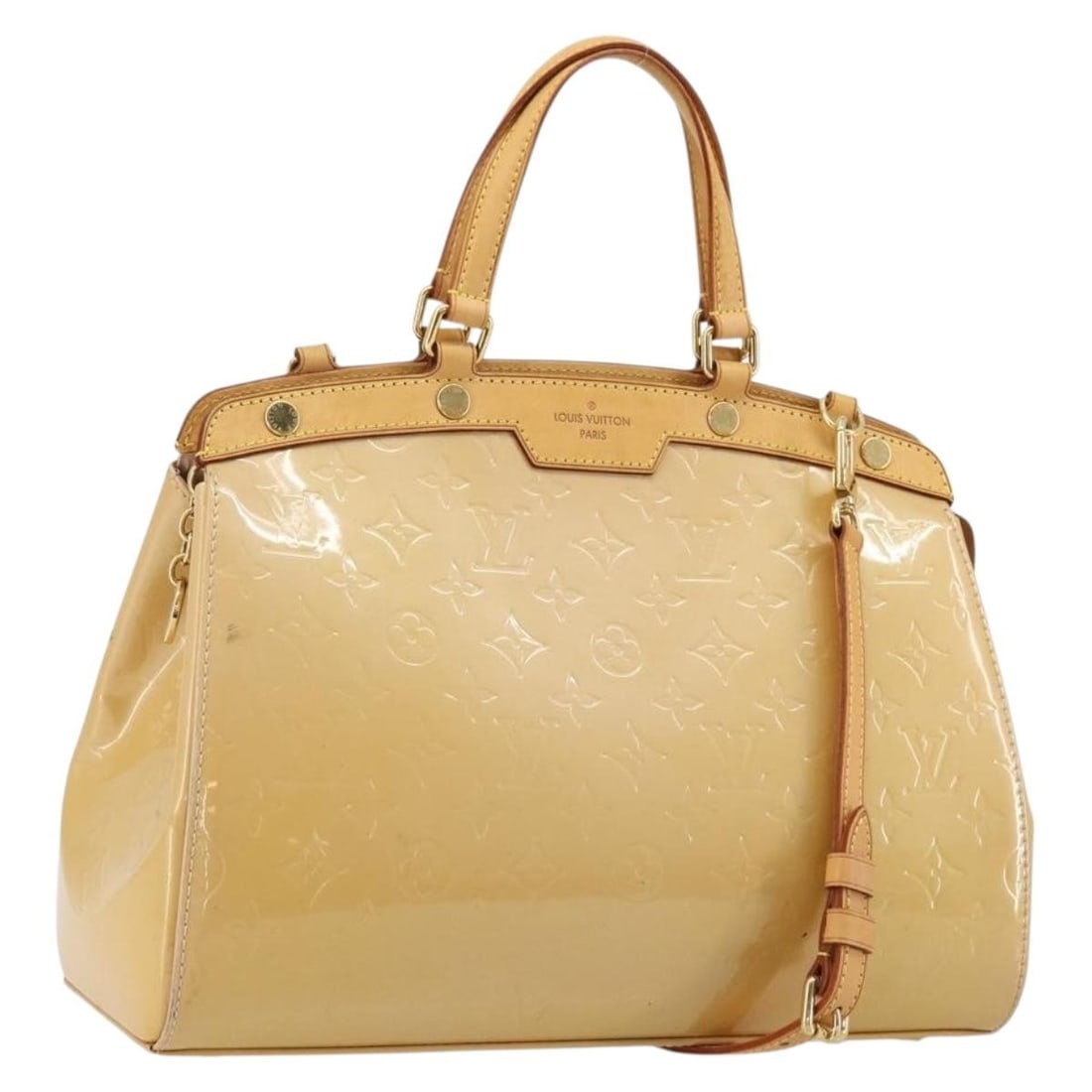 Louis Vuitton Blair MM Vernis 2way Patent Leather Bag Rose Florentin M91621: Louis Vuitton Blair MM Vernis 2way Patent Leather Bag Rose Florentin M91621 Louis Vuitton Vernis Blair MM 2-way handbag in Rose Florentin patent leather. Made in France, this women's handbag includes 