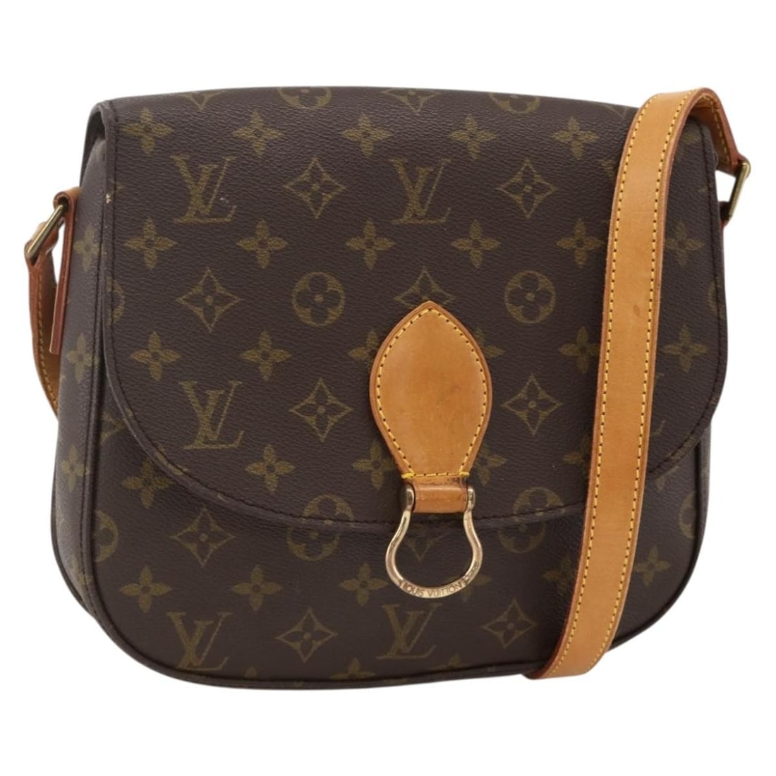 Louis Vuitton M51242 Saint Cloud GM Monogram Canvas Shoulder Bag: Louis Vuitton M51242 Saint Cloud GM Monogram Canvas Shoulder Bag Louis Vuitton Saint Cloud GM shoulder bag in Monogram canvas, model M51242. This women's bag was made in France and includes an adjusta