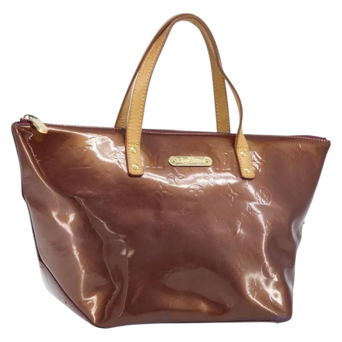 Louis Vuitton Bellevue GM Monogram Vernis Violet Patent Leather Tote M93588: Louis Vuitton Bellevue GM Monogram Vernis Violet Patent Leather Tote M93588 This Louis Vuitton Bellevue GM tote bag is crafted in violet patent leather with the Monogram Vernis design. It is made in F
