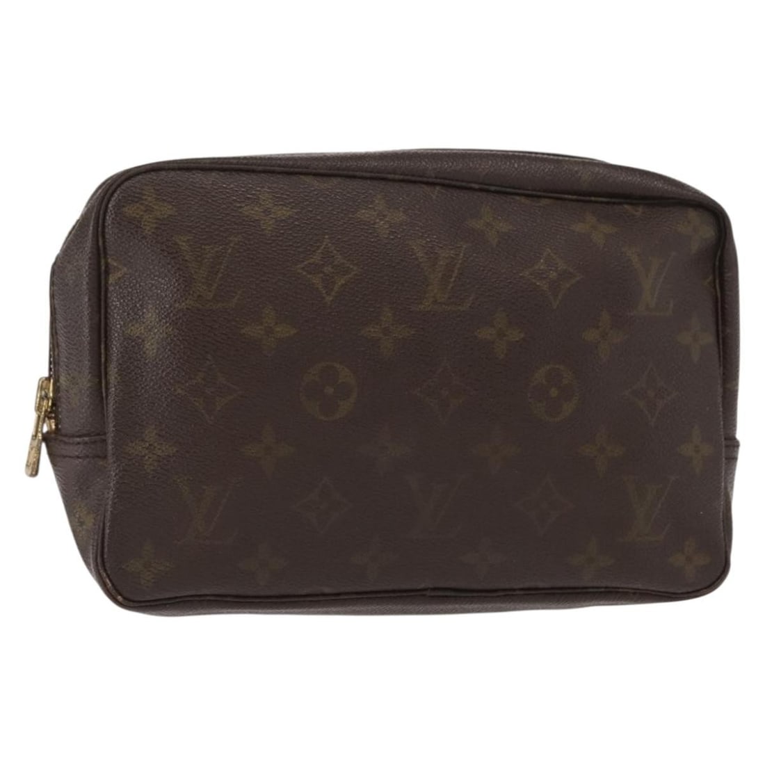 LOUIS VUITTON Monogram Trousse Toilette 23 Clutch Bag M47524 Auth: LOUIS VUITTON Monogram Trousse Toilette 23 Clutch Bag M47524 Auth This LOUIS VUITTON Monogram Trousse Toilette 23 Clutch Bag (M47524) is a stylish accessory that embodies the elegance of French crafts