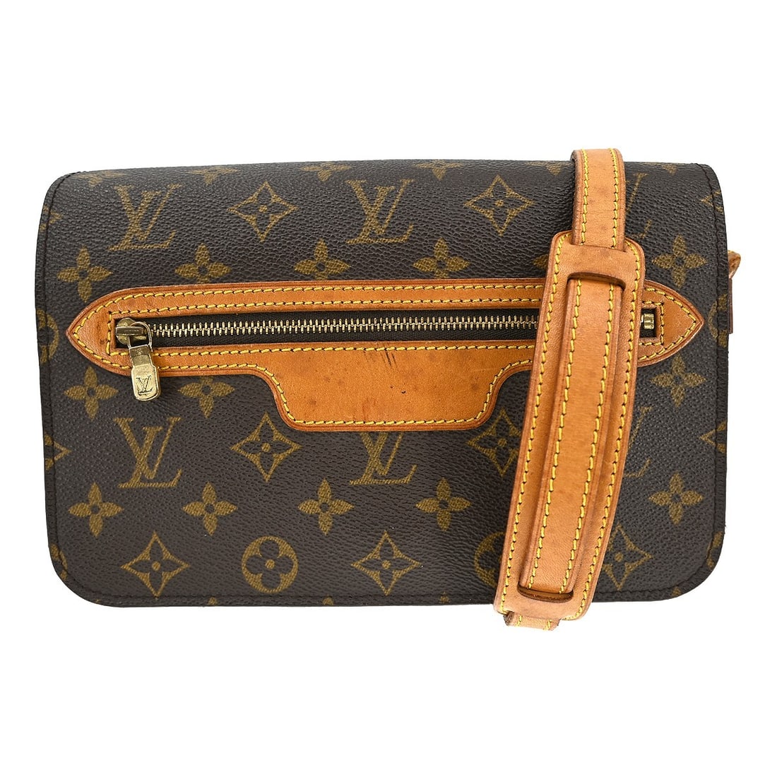 Louis Vuitton Saint Germain 24 Monogram Canvas Crossbody Shoulder Bag (1 of 18)