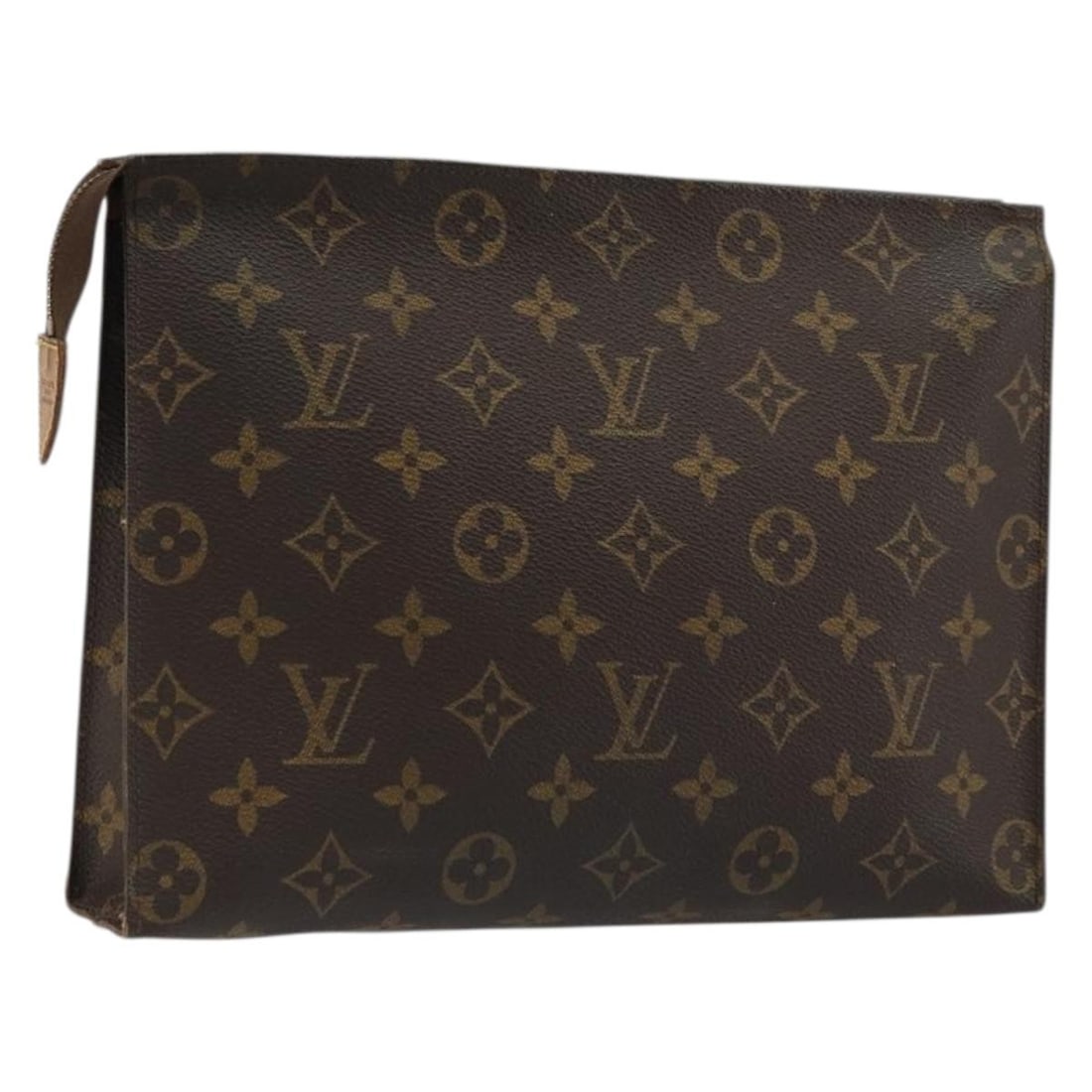 Louis Vuitton M47542 Poche Toilette 26 Monogram Canvas Pouch: Louis Vuitton M47542 Poche Toilette 26 Monogram Canvas Pouch Louis Vuitton Monogram Poche Toilette 26 pouch in Monogram Canvas, made in France. This pre-owned piece is identified by product number M47