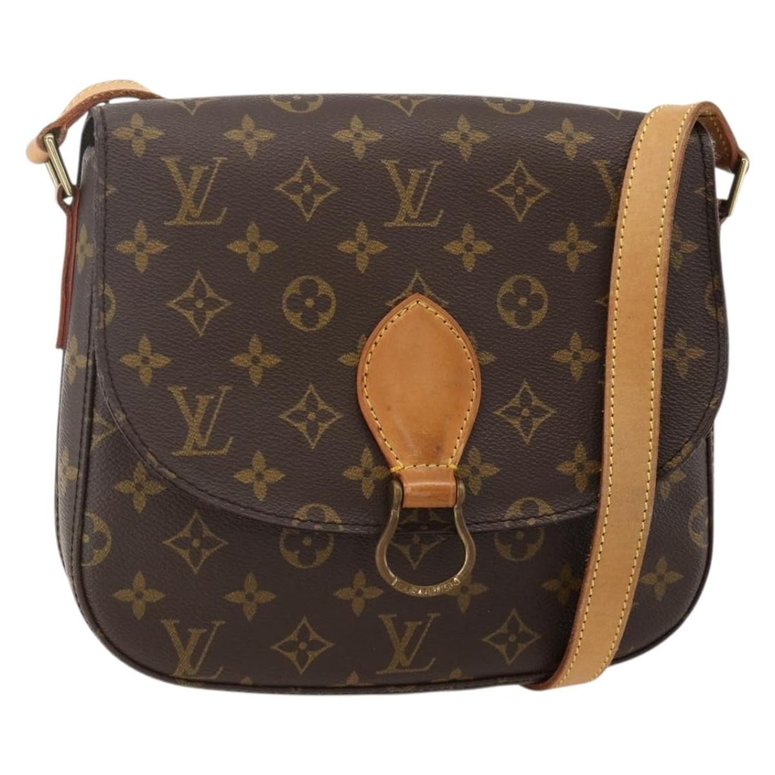 Louis Vuitton Saint Cloud GM Monogram Canvas Shoulder Bag M51242: Louis Vuitton Saint Cloud GM Monogram Canvas Shoulder Bag M51242 Louis Vuitton Monogram Saint Cloud GM shoulder bag, style M51242, made in France. It is crafted from Monogram Canvas in the Monogram co
