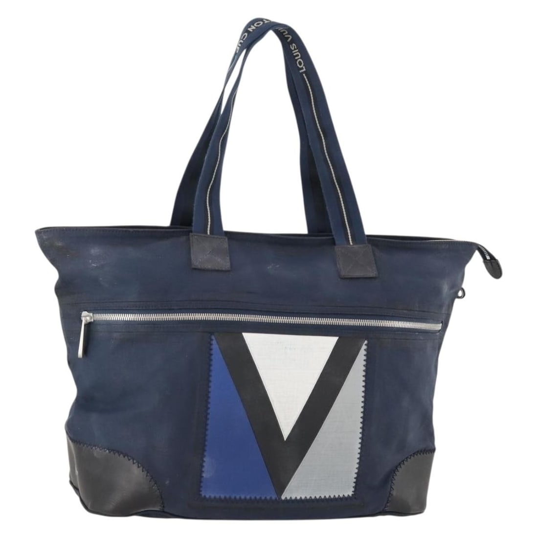 Louis Vuitton M80704 Turmantin Navy Cup Canvas Shoulder Bag: Louis Vuitton M80704 Turmantin Navy Cup Canvas Shoulder Bag Louis Vuitton LV Cup Turmantin shoulder bag in navy Louis Vuitton Cup canvas, made in France. This women's shoulder bag measures approximate