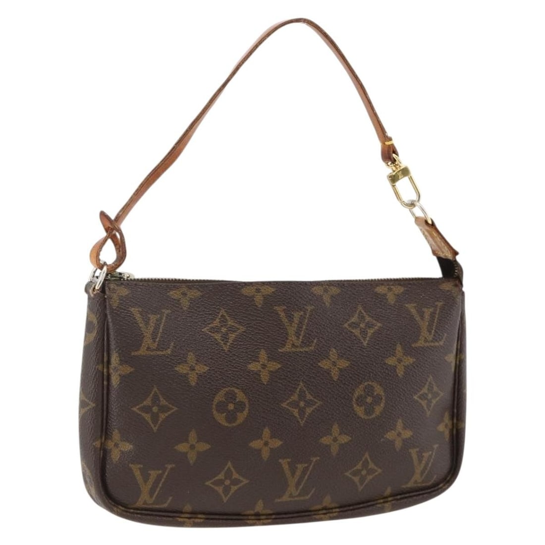 Monogram Canvas Pochette Accessoires Pouch M51980 by Louis Vuitton: Monogram Canvas Pochette Accessoires Pouch M51980 by Louis Vuitton This Louis Vuitton Monogram Pochette Accessoires Pouch, model M51980, is crafted from signature monogram canvas and designed for wome