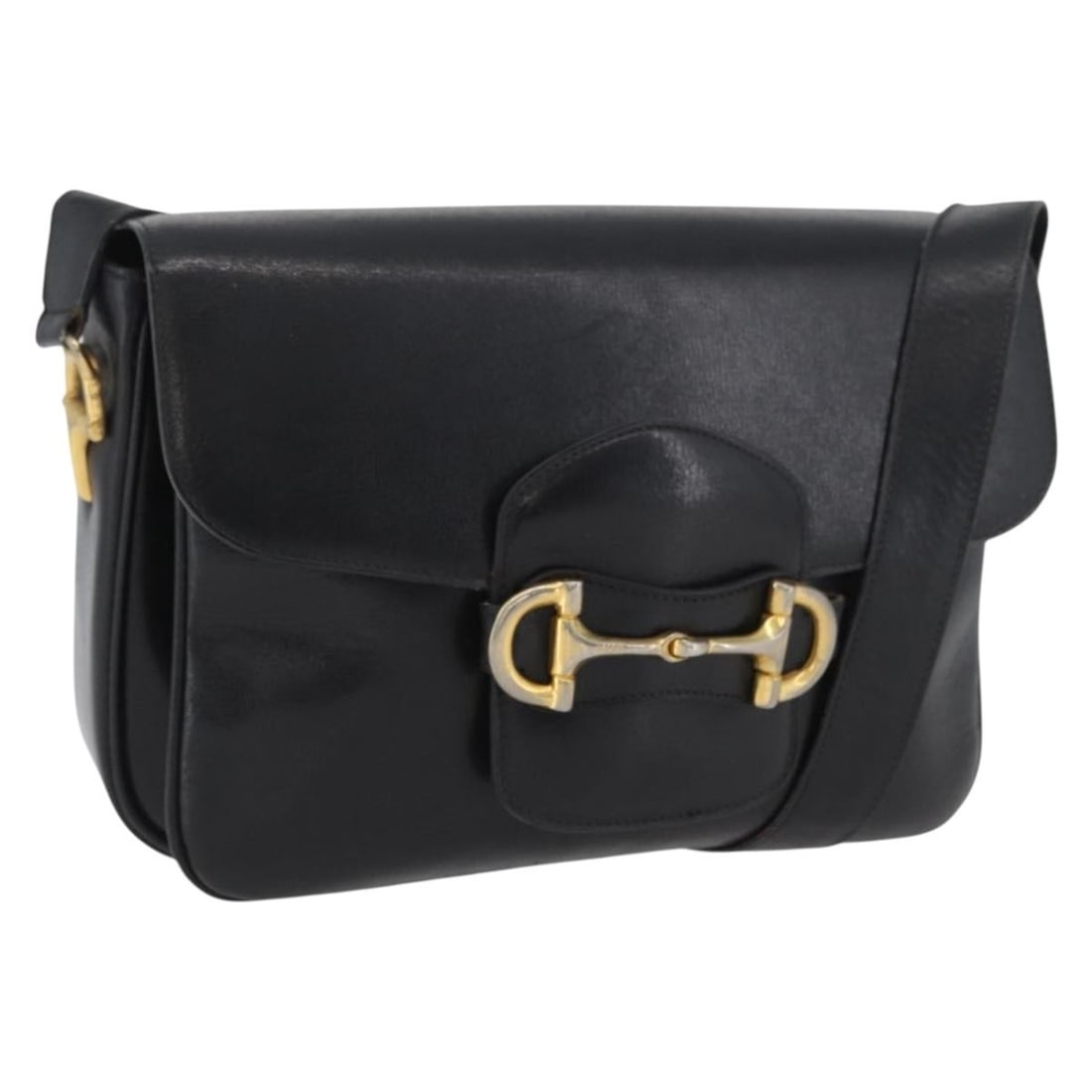 CELINE Black Gold Leather Shoulder Bag Italy: CELINE Black Gold Leather Shoulder Bag Italy This CELINE shoulder bag is crafted from black and gold leather and designed for women. Made in Italy, it features a structured silhouette with approximate