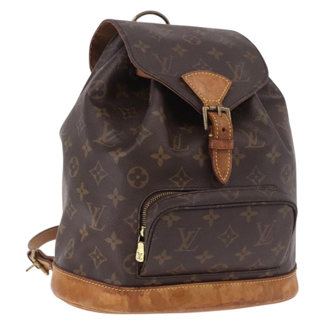 Louis Vuitton M51136 Montsouris MM Monogram Canvas Backpack: Louis Vuitton M51136 Montsouris MM Monogram Canvas Backpack Louis Vuitton Monogram Montsouris MM backpack in Monogram Canvas, made in France. This women's backpack features the Monogram exterior and c