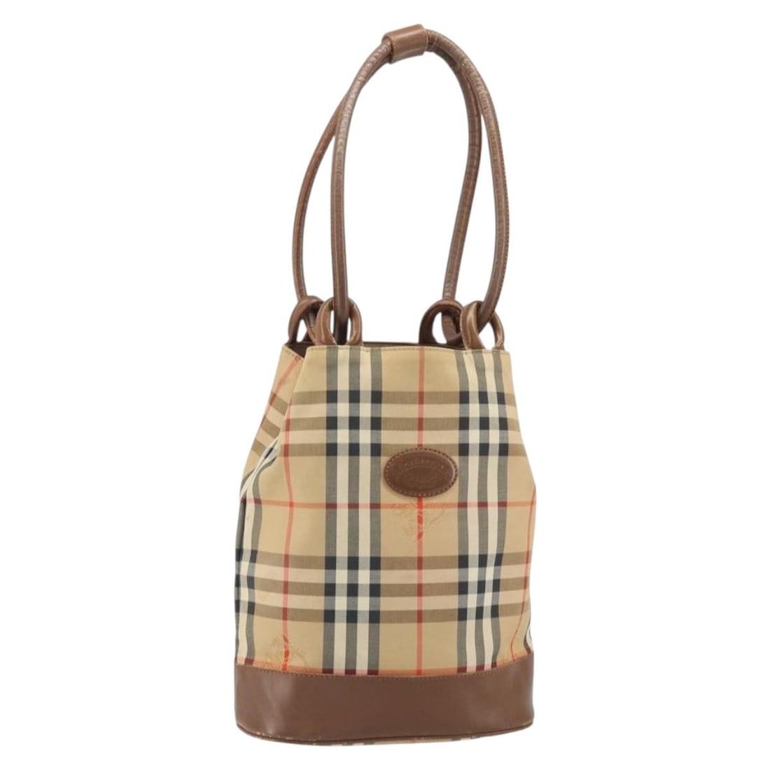 Burberrys Beige Nova Check Canvas Tote Bag: Burberrys Beige Nova Check Canvas Tote Bag This Burberrys tote bag features the iconic Nova Check pattern in beige canvas. The bag is designed with a spacious interior and comfortable handles, making 