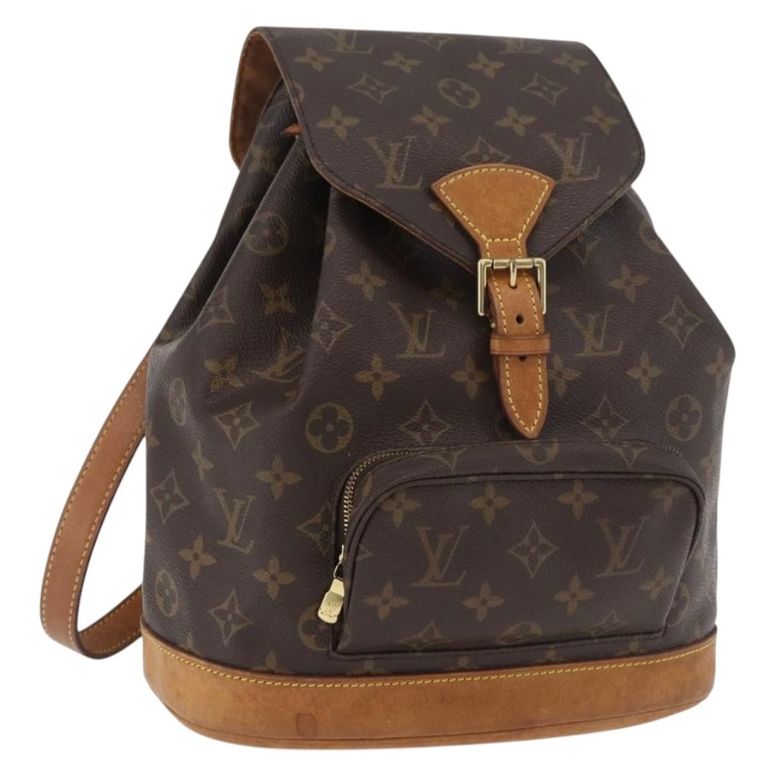 Louis Vuitton M51136 Montsouris MM Monogram Canvas Backpack: Louis Vuitton M51136 Montsouris MM Monogram Canvas Backpack Louis Vuitton Montsouris MM backpack in Monogram Canvas, made in France. This women's backpack features the classic Monogram colorway and co