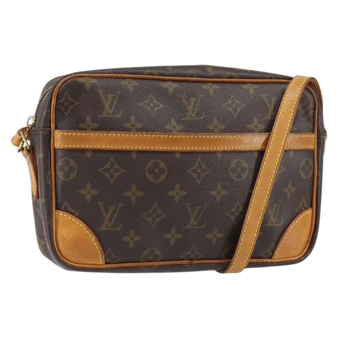 LOUIS VUITTON Monogram Trocadero 27 Shoulder Bag M51274 Auth France: LOUIS VUITTON Monogram Trocadero 27 Shoulder Bag M51274 Auth France The LOUIS VUITTON Monogram Trocadero 27 Shoulder Bag is a classic accessory that combines style and functionality. Crafted from dura