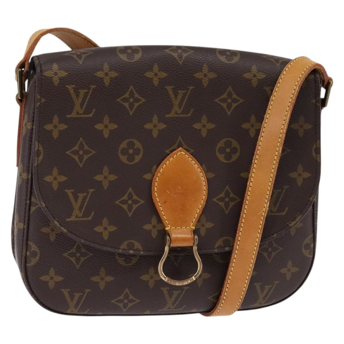 Louis Vuitton M51242 Saint Cloud GM Monogram Canvas Shoulder Bag: Louis Vuitton M51242 Saint Cloud GM Monogram Canvas Shoulder Bag Louis Vuitton Saint Cloud GM shoulder bag in Monogram canvas, made in France. This women's bag includes an adjustable shoulder strap an