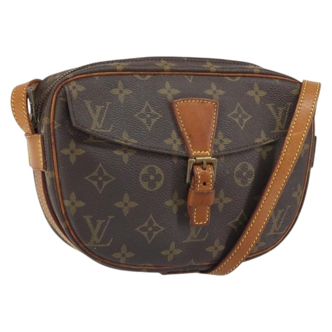 Louis Vuitton Jeune Fille PM Monogram Canvas M51227 Shoulder Bag: Louis Vuitton Jeune Fille PM Monogram Canvas M51227 Shoulder Bag This Louis Vuitton Monogram Jeune Fille PM shoulder bag features the iconic Monogram canvas exterior. The bag has an adjustable shoulde