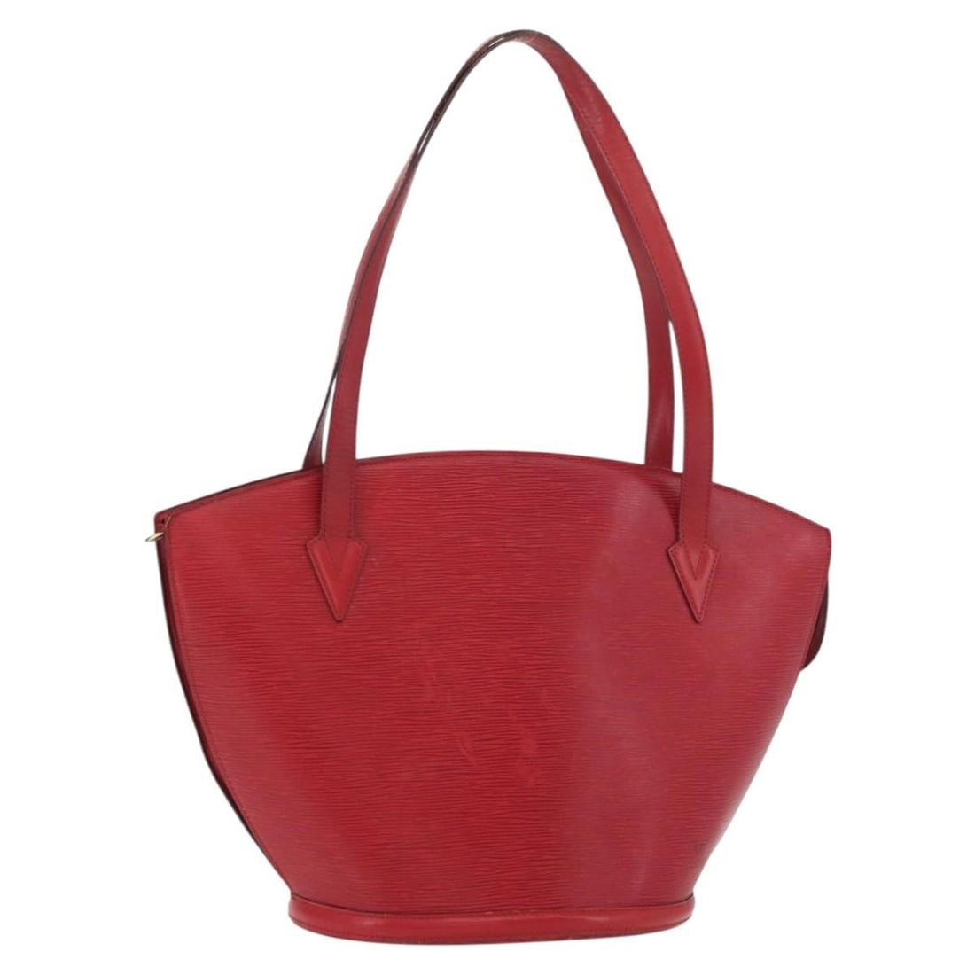 Louis Vuitton M52277 Saint Jacques Red Epi Leather Shoulder Bag: Louis Vuitton M52277 Saint Jacques Red Epi Leather Shoulder Bag Louis Vuitton Saint Jacques Shopping shoulder bag in red Epi leather. This women's shoulder bag is made in France and comes as the bag o
