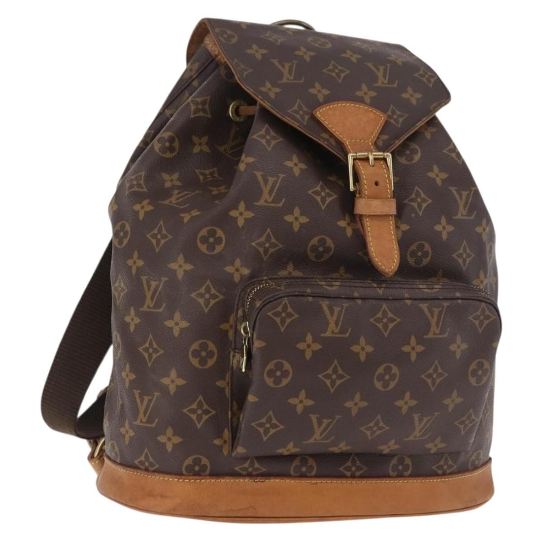 Louis Vuitton M51135 Montsouris GM Monogram Canvas Backpack: Louis Vuitton M51135 Montsouris GM Monogram Canvas Backpack This Louis Vuitton Montsouris GM backpack is crafted in Monogram Canvas with the classic Monogram colorway. It is made in France and identif