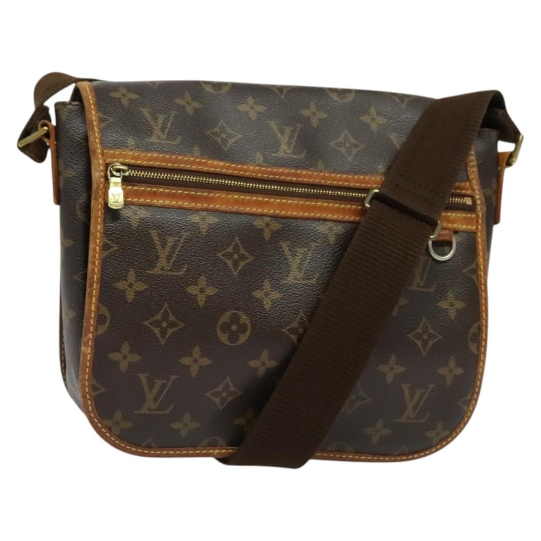 LOUIS VUITTON Monogram Bosphore PM Shoulder Bag M40106 Authentic France: LOUIS VUITTON Monogram Bosphore PM Shoulder Bag M40106 Authentic France This LOUIS VUITTON Monogram Messenger Bosphore PM Shoulder Bag (Model M40106) is crafted from durable Monogram Canvas, showcasin