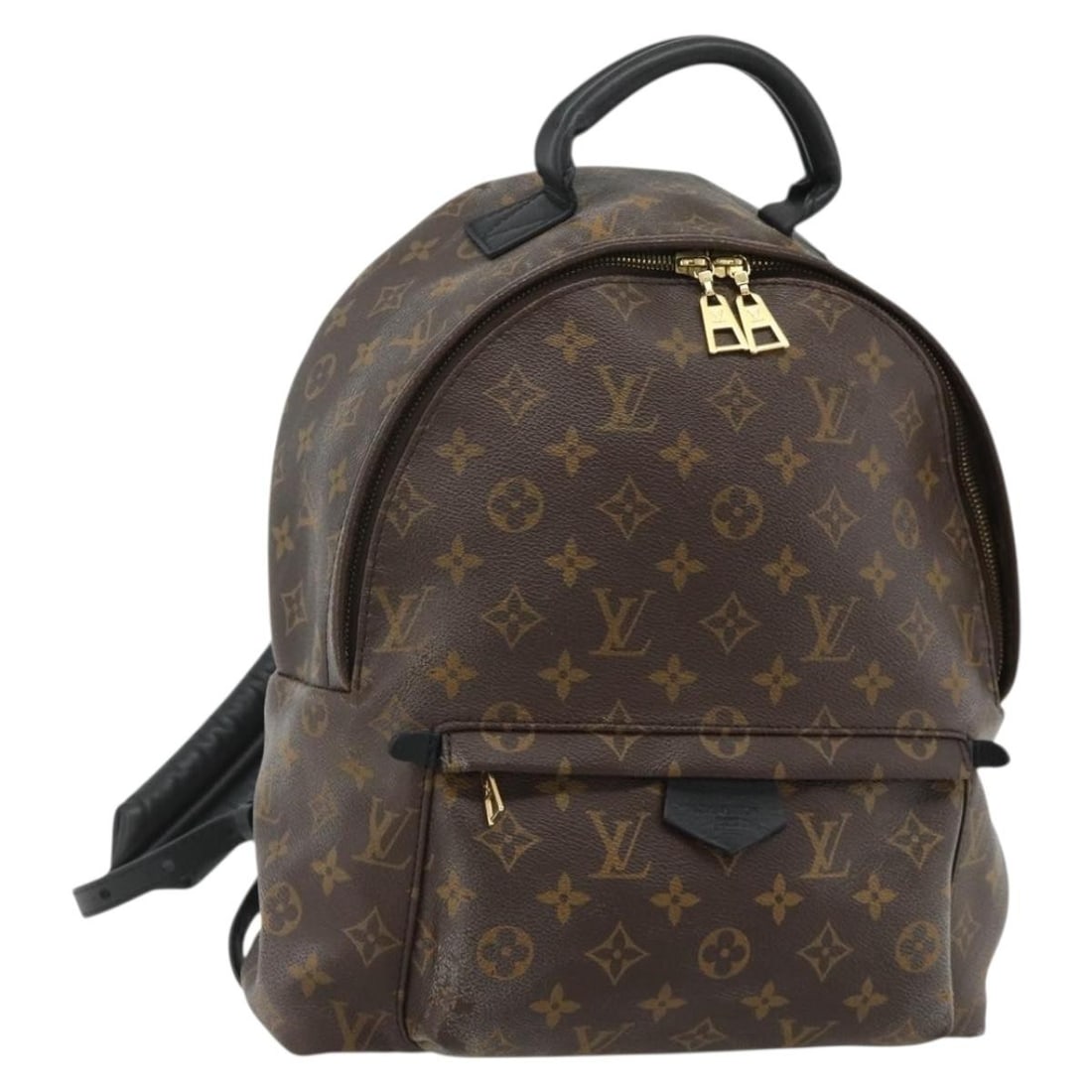 Louis Vuitton Palm Springs MM Monogram Canvas Backpack M44874: Louis Vuitton Palm Springs MM Monogram Canvas Backpack M44874 Louis Vuitton Palm Springs MM backpack in Monogram Canvas, made in France. This women's backpack features the Monogram colorway and measur