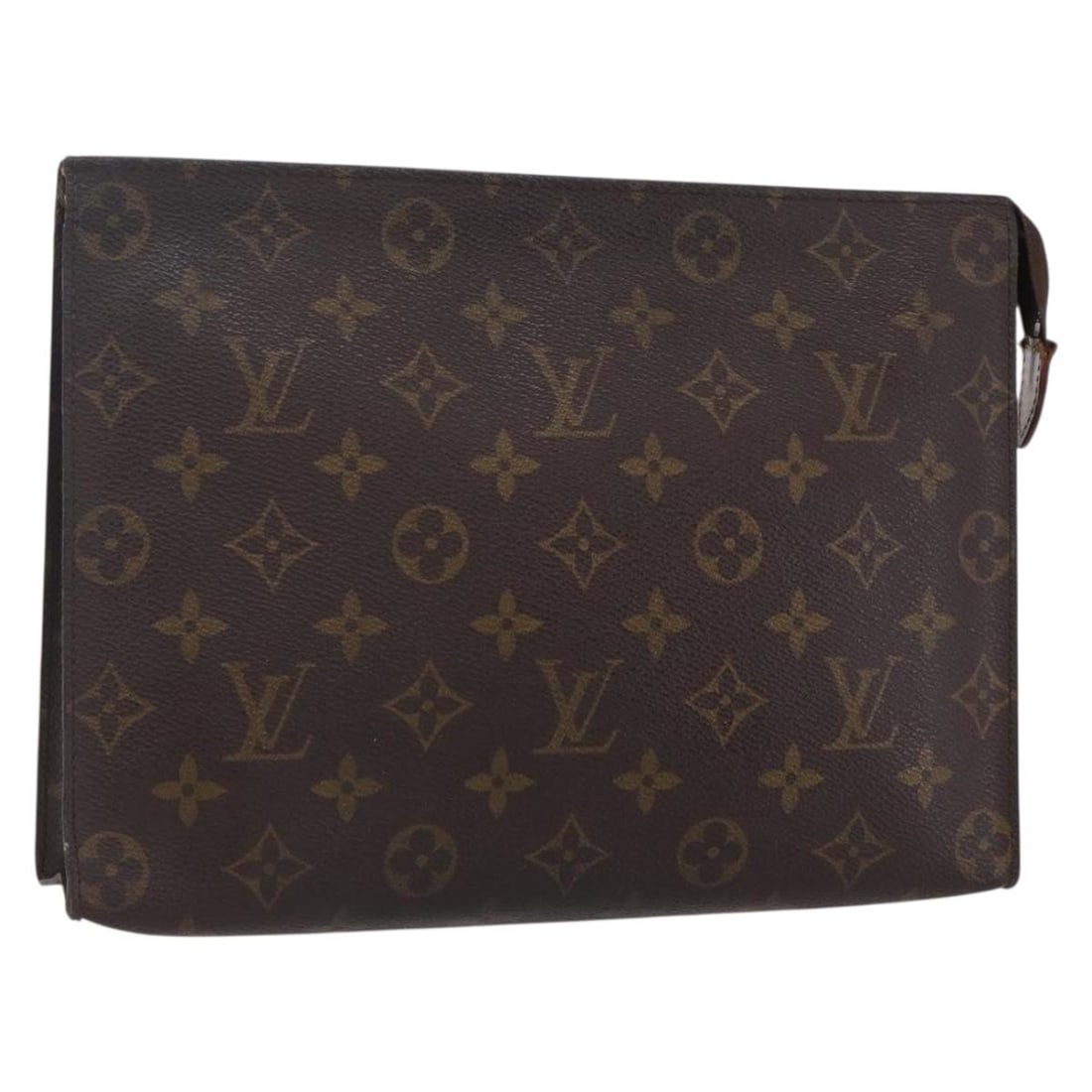LOUIS VUITTON Monogram Poche Toilette 26 Pouch M47542 Auth France: LOUIS VUITTON Monogram Poche Toilette 26 Pouch M47542 Auth France This LOUIS VUITTON Monogram Poche Toilette 26 Pouch (M47542) is a stylish and functional accessory crafted in France from durable Mono
