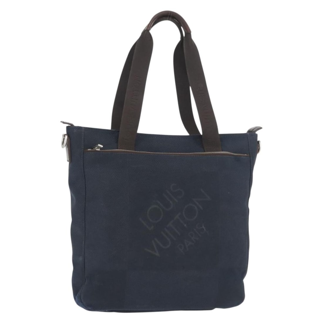 Louis Vuitton Damier Geant John Gruer Navy Canvas Tote Bag N48089 (1 of 18)