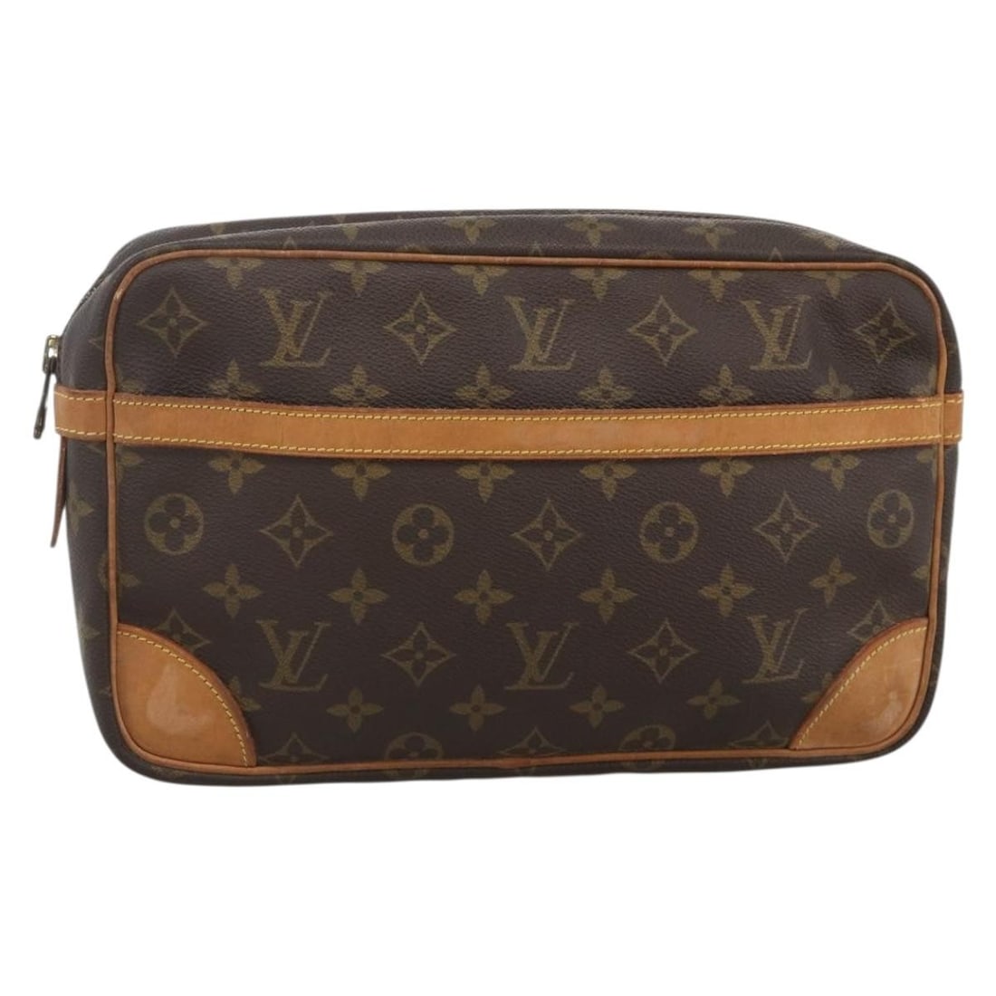 Louis Vuitton Compiegne 28 Monogram Canvas Women's Clutch Bag M51845: Louis Vuitton Compiegne 28 Monogram Canvas Women's Clutch Bag M51845 This is a Louis Vuitton Compiegne 28 clutch bag crafted from signature Monogram canvas. Designed for women, this clutch was made in