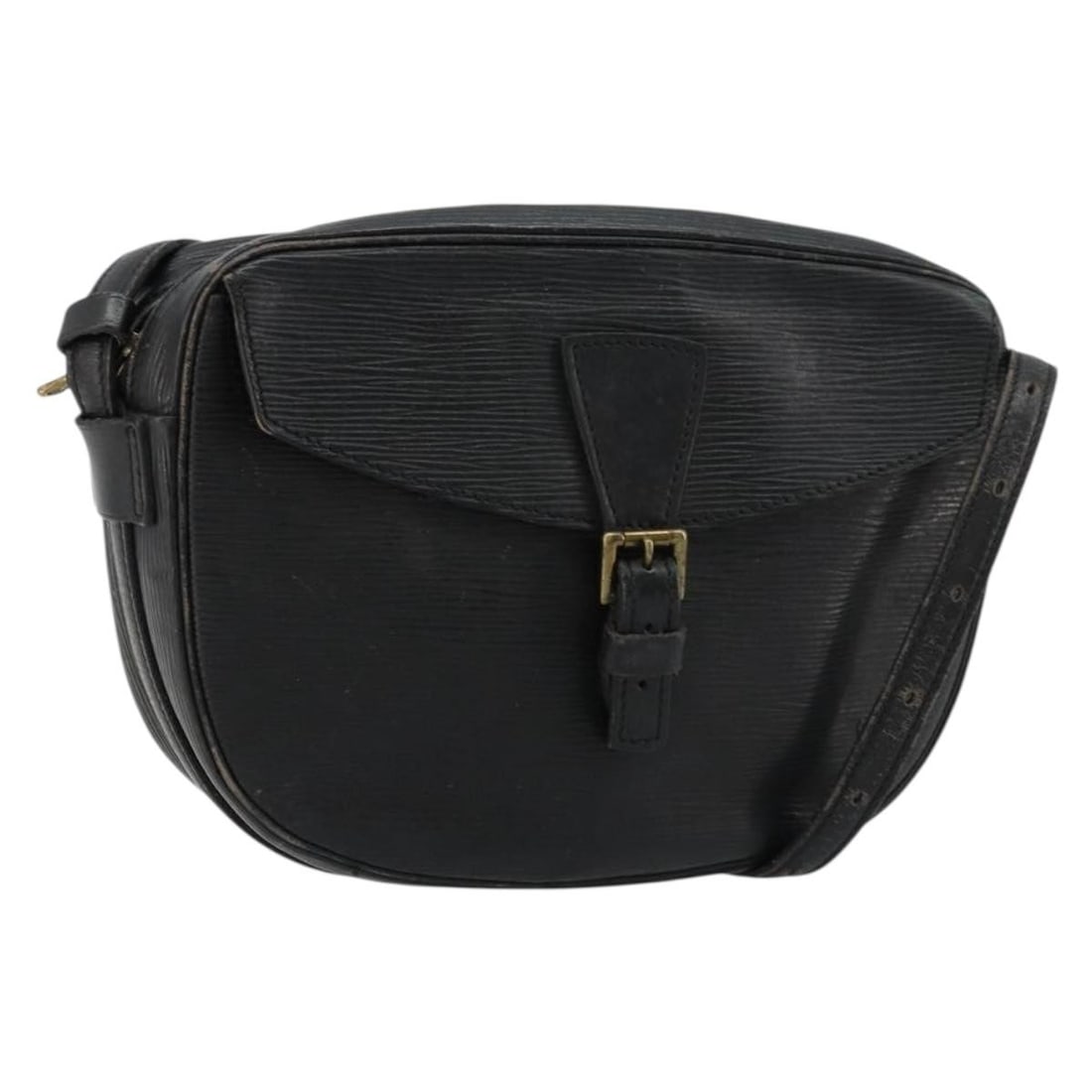 Louis Vuitton Jeune Fille MM Epi Leather Black Shoulder Bag M52152: Louis Vuitton Jeune Fille MM Epi Leather Black Shoulder Bag M52152 This Louis Vuitton Epi Jeune Fille MM shoulder bag in black features durable Epi leather and a structured silhouette. The bag include