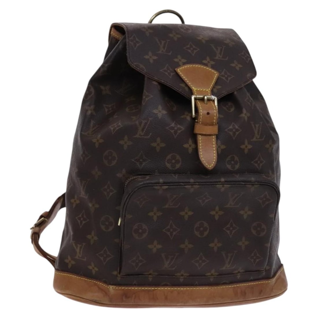 Louis Vuitton Montsouris GM Monogram Canvas Backpack M51135 France: Louis Vuitton Montsouris GM Monogram Canvas Backpack M51135 France This Louis Vuitton Montsouris GM Backpack features the classic monogram canvas exterior with a monogram color pattern. Designed for w