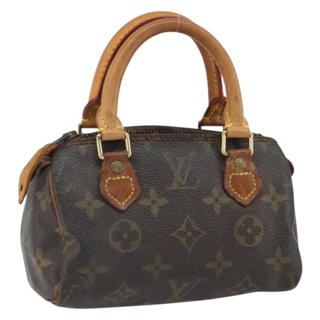 Louis Vuitton Mini Speedy Monogram Canvas Handbag M41534: Louis Vuitton Mini Speedy Monogram Canvas Handbag M41534 This is a Louis Vuitton Monogram Mini Speedy handbag, model M41534. Crafted from signature monogram canvas, this compact handbag features a mon