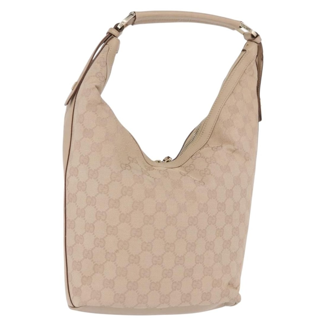 Gucci 73885 GG Canvas Shoulder Bag Beige Gold Womens: Gucci 73885 GG Canvas Shoulder Bag Beige Gold Womens Gucci shoulder bag in GG Canvas with a beige and gold colorway, made in Italy. It is a women's bag with an approximate size of W 22 cm x H 36 cm x 