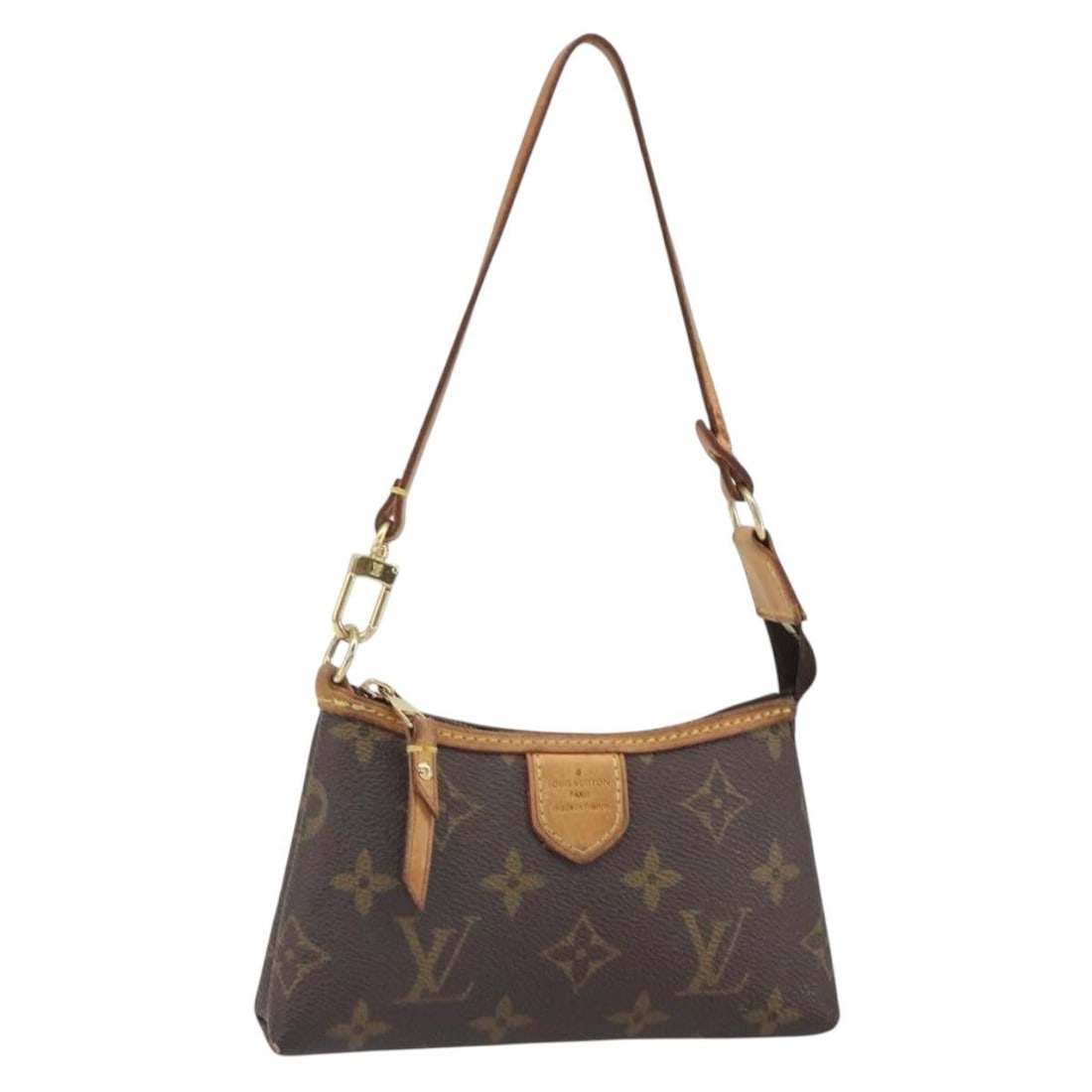 Louis Vuitton M40309 Monogram Canvas Mini Pochette Pouch France: Louis Vuitton M40309 Monogram Canvas Mini Pochette Pouch France Louis Vuitton Monogram Mini Pochette Delight full pouch in Monogram Canvas, made in France. The item is identified by product number M40