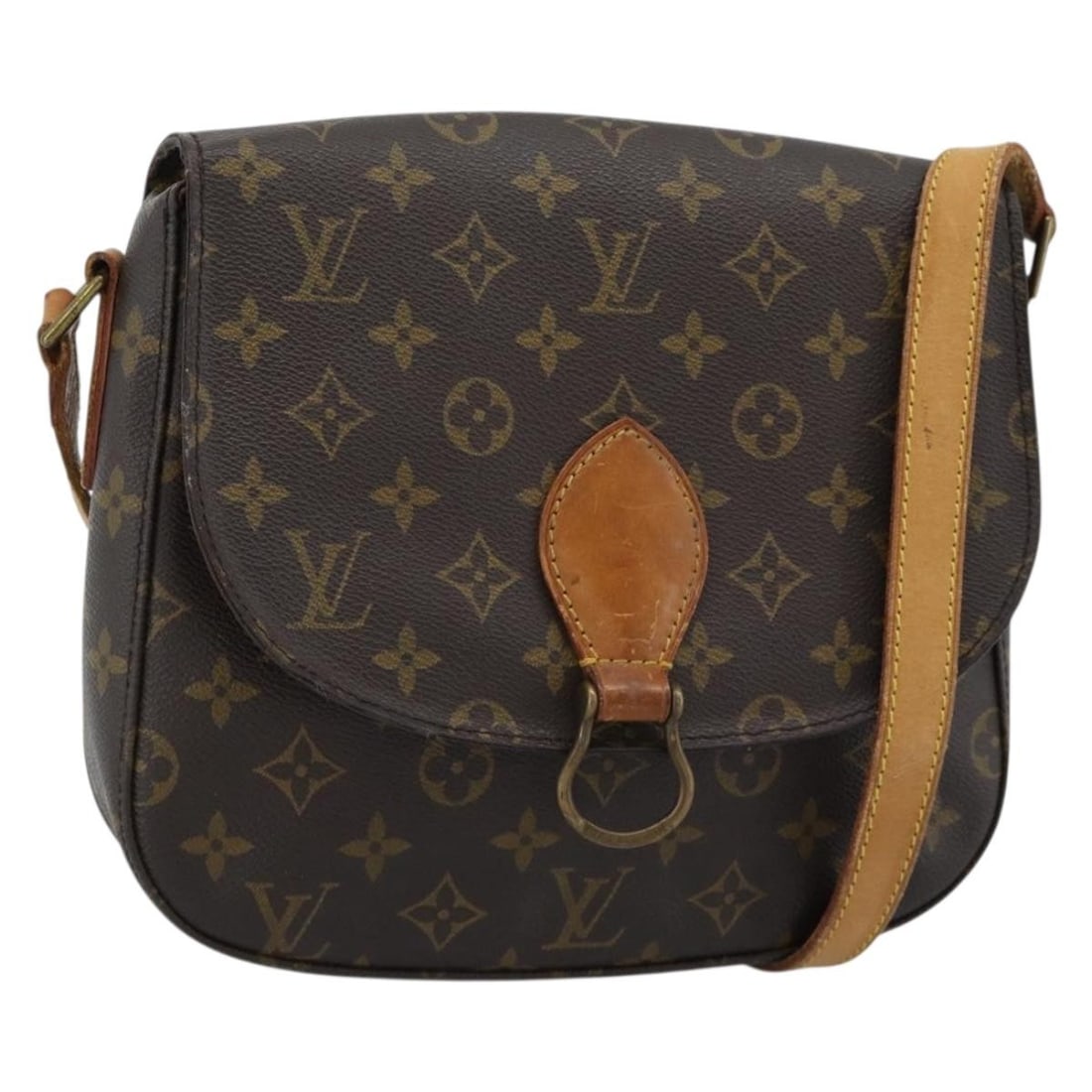 Louis Vuitton M51242 Saint Cloud GM Monogram Canvas Shoulder Bag: Louis Vuitton M51242 Saint Cloud GM Monogram Canvas Shoulder Bag Louis Vuitton Saint Cloud GM shoulder bag in Monogram Canvas, made in France. This women's shoulder bag features the classic Monogram c