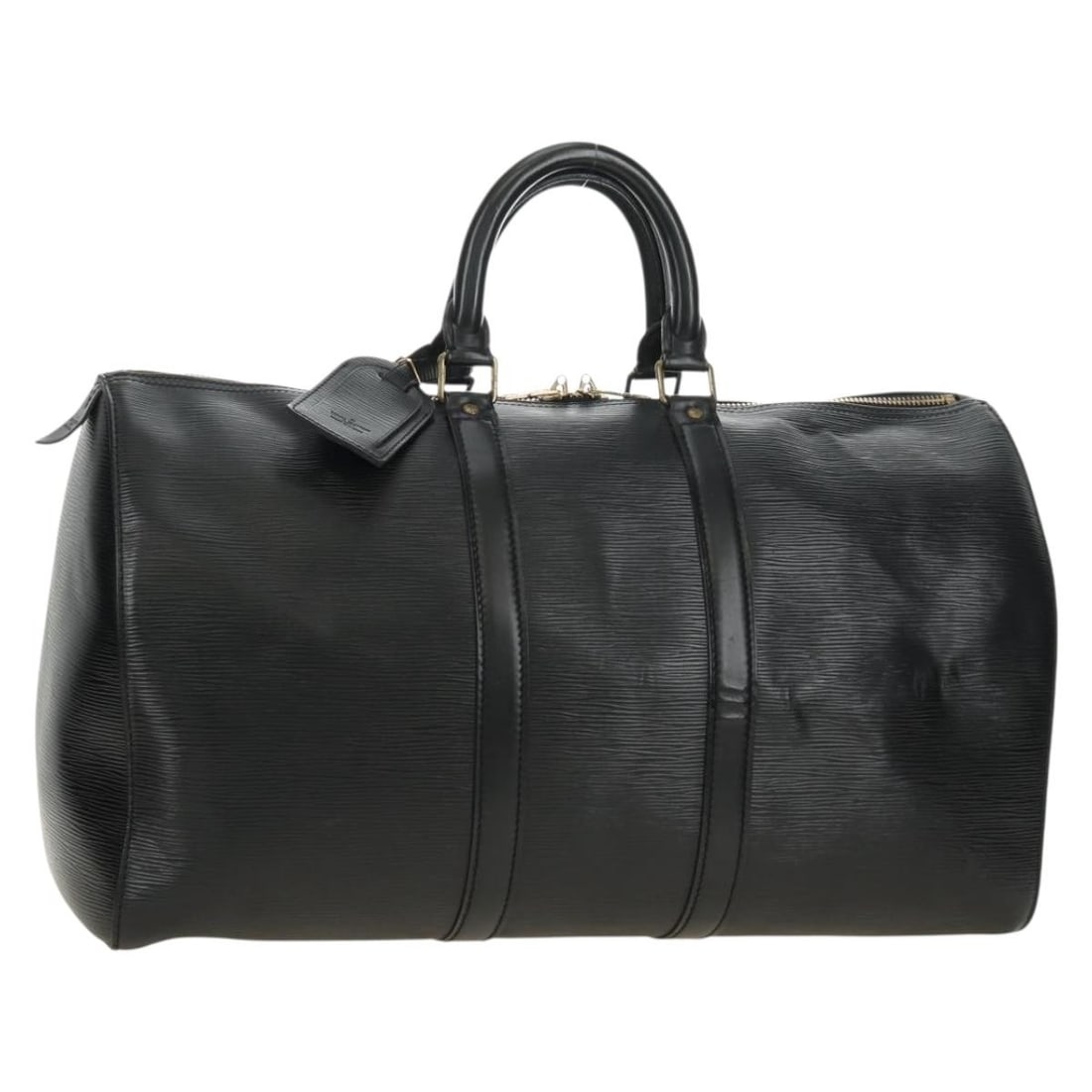 Louis Vuitton M42962 Keepall 50 Epi Leather Boston Bag Noir (1 of 18)