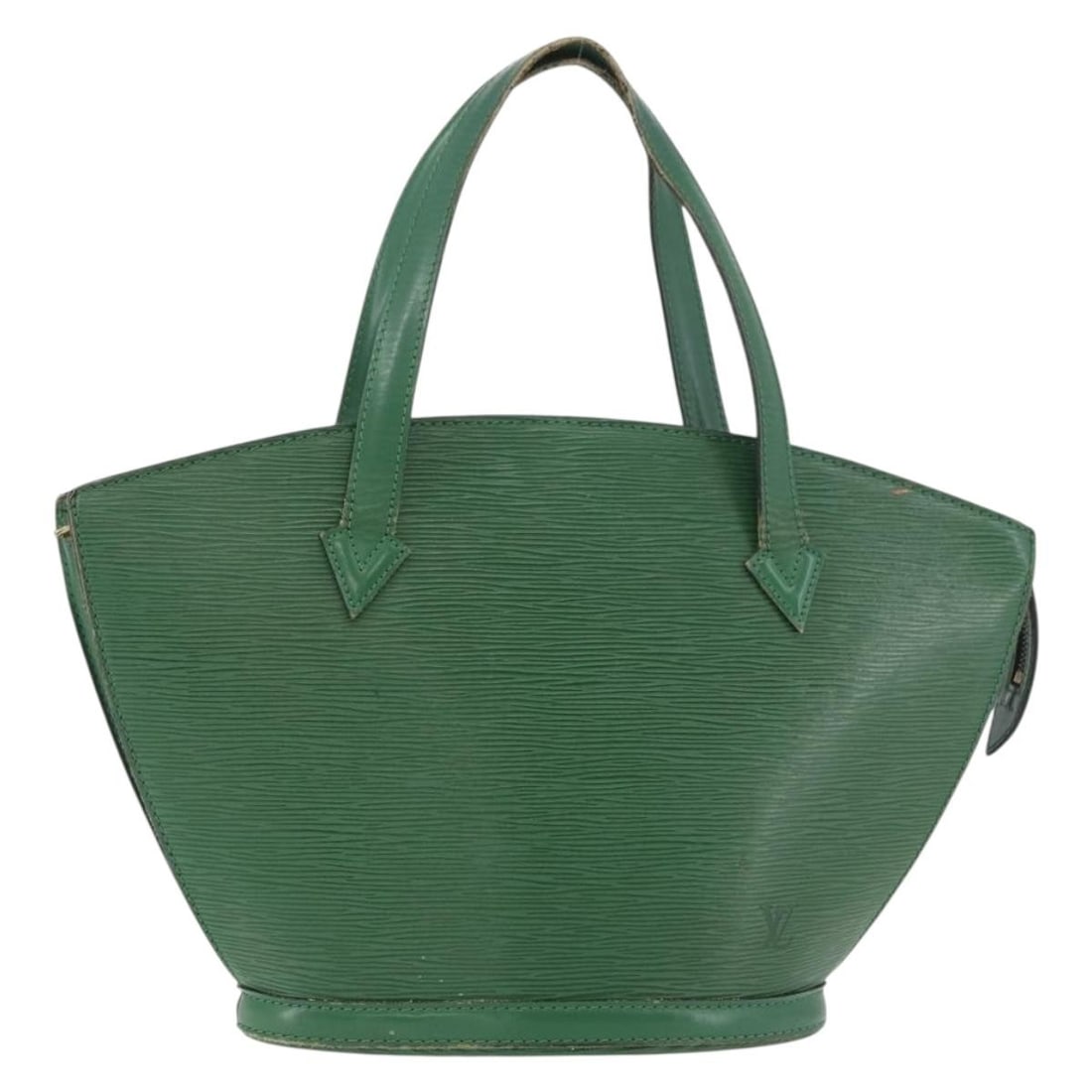Louis Vuitton M52274 Saint Jacques Epi Leather Green Handbag: Louis Vuitton M52274 Saint Jacques Epi Leather Green Handbag Louis Vuitton Saint Jacques handbag in green Epi leather. This women's bag is made in France and includes only the item shown; the original