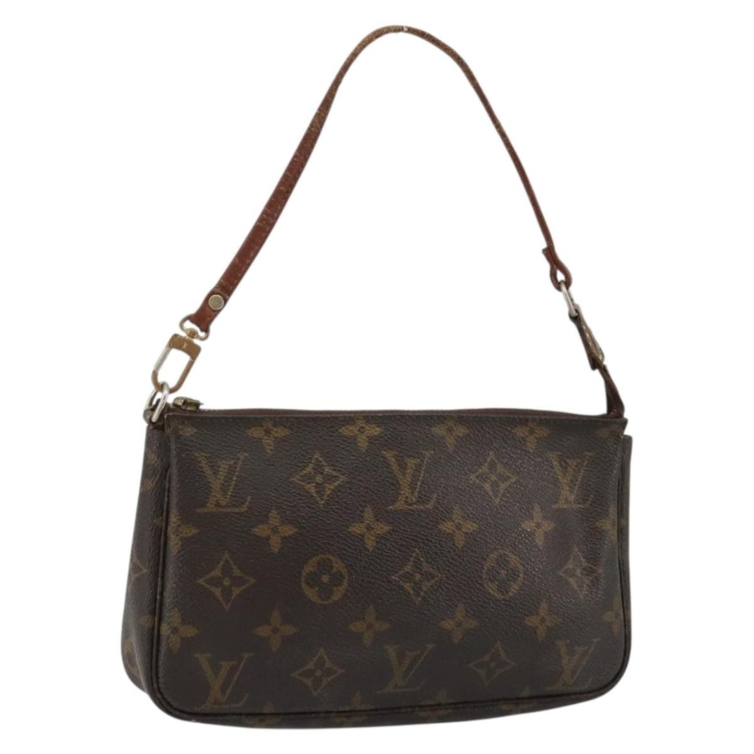 Louis Vuitton M51980 Monogram Canvas Accessory Pouch: Louis Vuitton M51980 Monogram Canvas Accessory Pouch Louis Vuitton Monogram Pochette Accessoires pouch in Monogram Canvas. This accessory pouch measures approximately W21 cm x H13 cm x D3 cm (W8.3 x H