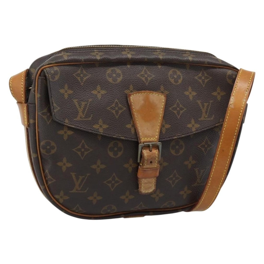 Louis Vuitton M51225 Jeune Fille GM Monogram Canvas Shoulder Bag: Louis Vuitton M51225 Jeune Fille GM Monogram Canvas Shoulder Bag Louis Vuitton Monogram Jeune Fille GM shoulder bag in Monogram Canvas, made in France. The bag measures approximately W26 x H20 x D6 cm