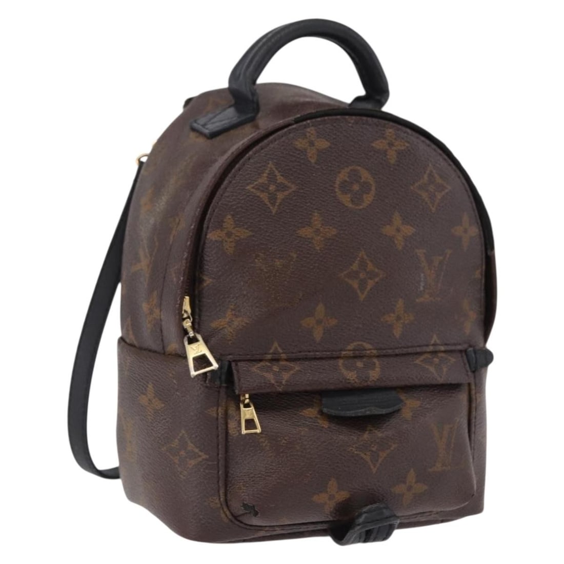 Louis Vuitton M44873 Palm Springs Mini Monogram Canvas Backpack: Louis Vuitton M44873 Palm Springs Mini Monogram Canvas Backpack Louis Vuitton Palm Springs Mini backpack in Monogram canvas, made in France. This item is identified by product no. M44873 and comes in 