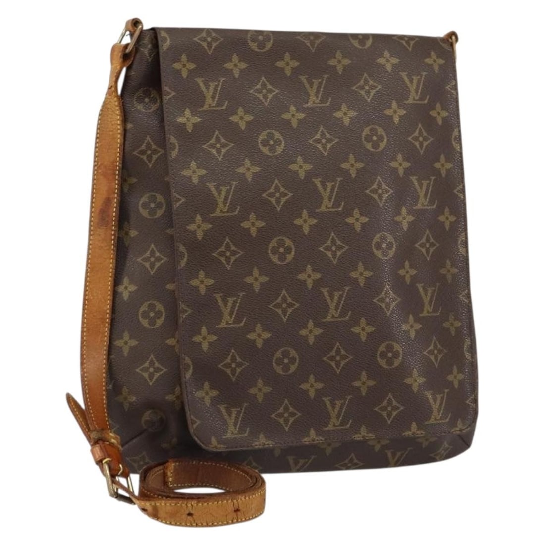 LOUIS VUITTON Monogram Musette M51256 Shoulder Bag Auth France: LOUIS VUITTON Monogram Musette M51256 Shoulder Bag Auth France This LOUIS VUITTON Monogram Musette Shoulder Bag (Model M51256) is an iconic accessory crafted from durable Monogram Canvas, showcasing t