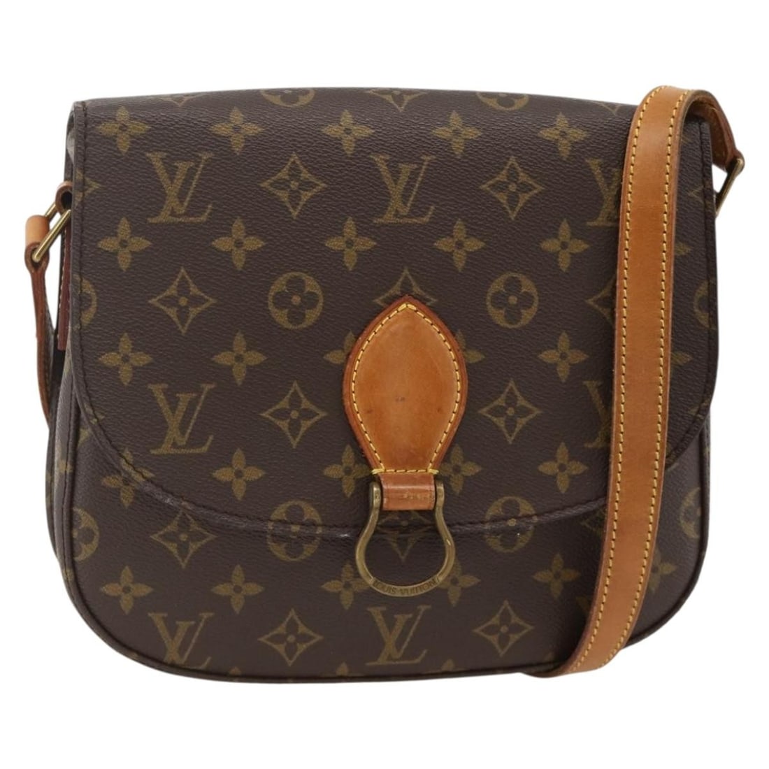 Louis Vuitton M51242 Saint Cloud GM Monogram Canvas Shoulder Bag: Louis Vuitton M51242 Saint Cloud GM Monogram Canvas Shoulder Bag Louis Vuitton Saint Cloud GM shoulder bag in Monogram Canvas, made in France. This women's bag features the Monogram exterior and a sho