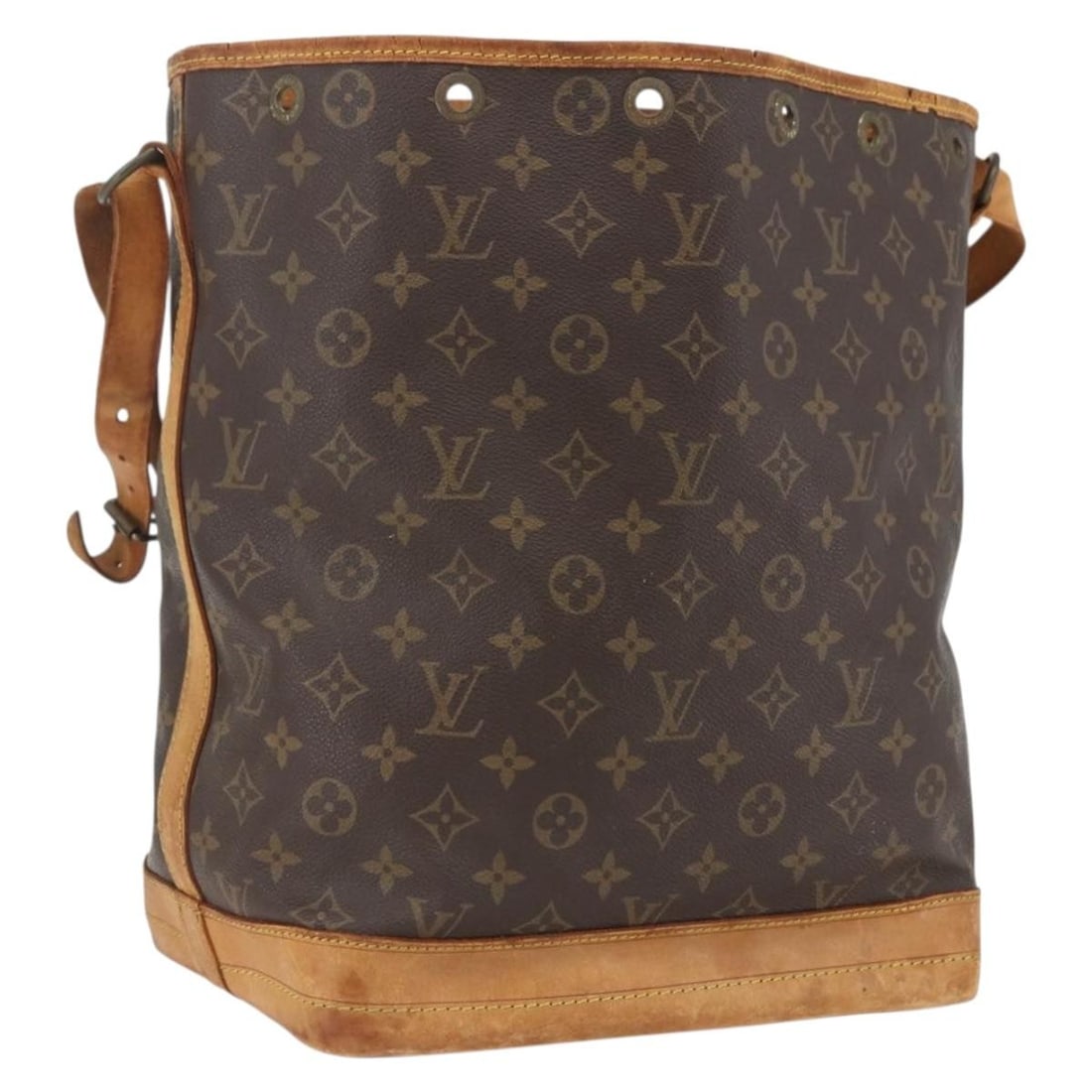 Louis Vuitton M42224 Noe Monogram Canvas Shoulder Bag: Louis Vuitton M42224 Noe Monogram Canvas Shoulder Bag Louis Vuitton Noe shoulder bag in Monogram canvas, model M42224, made in France. This women's bag is sold as shown and does not include the origin